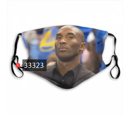 2021 NBA Los Angeles Lakers #24 kobe bryant 33323 Dust mask with filter->nba dust mask->Sports Accessory